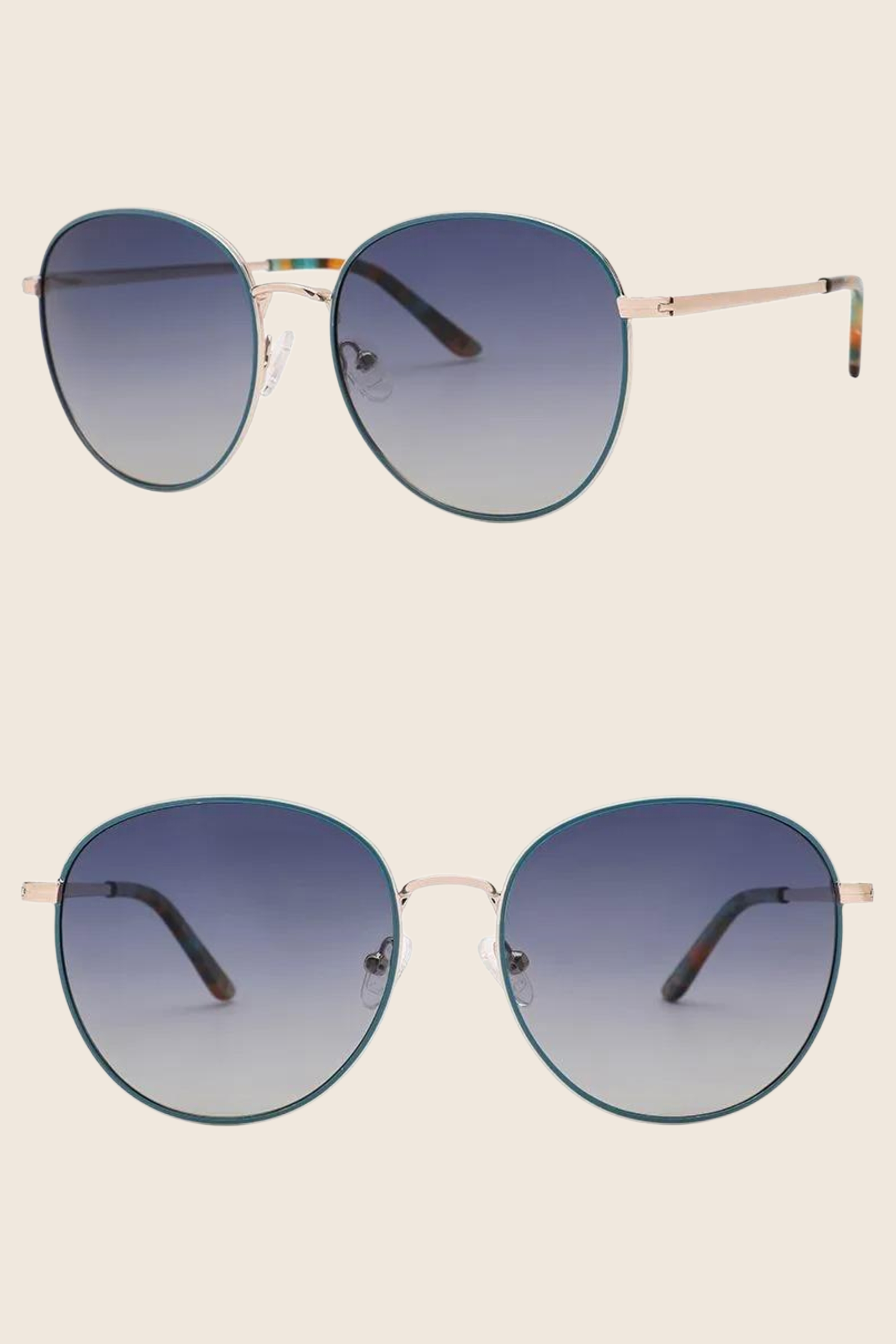 Ibiza Ocean Teal Polarised Sunglasses – UV400 | Novara